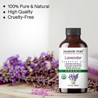 USDA Organic Lavender Essential Oil 100% Pure 10ml (1/3oz) –