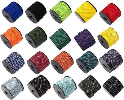1/8in(3mm) 164ft Nylon Rope Solid Braided Cord 5 Stands Paracord