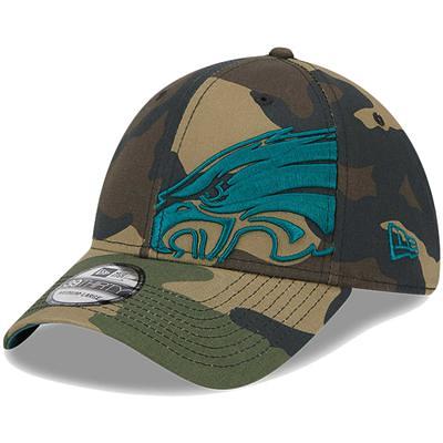 Philadelphia Eagles New Era Youth Trucker 9TWENTY Snapback Hat - Camo/Black