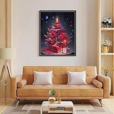 Adult Christmas Diamond Painting Set, Red Bird Image 5d Round Full Drill  Diamond Art Craft Canvas, Home Wall Decoration, 12x16 Inches