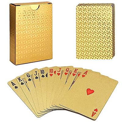 24K Gold & Diamond Playing Cards