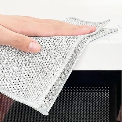 10pcs Multifunction Cleaning Cloth,Kitchen Dishcloth , Dish Cloths For Washing  Dishes