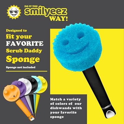 Smilyeez Original Smiling Sponge Handle Soap Dispensing Handle for