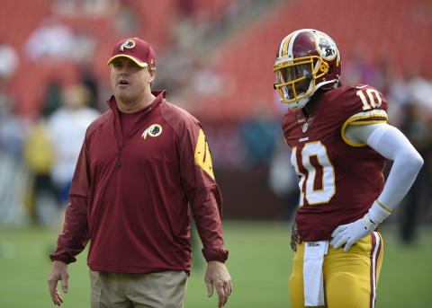 RGIII and Jay Gruden Washington Redskins