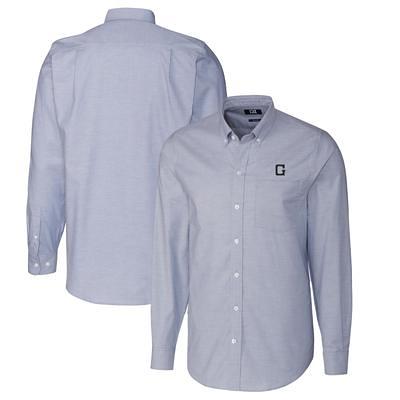 Lids Denver Broncos Cutter & Buck Women's Oxford Stretch Long Sleeve  Button-Up Shirt - Light Blue