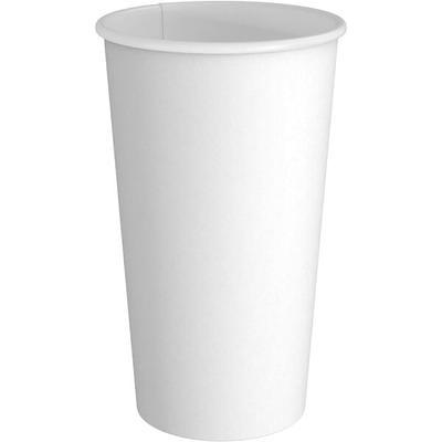 Choice 16 oz. White Poly Paper Hot Cup - 1000/Case