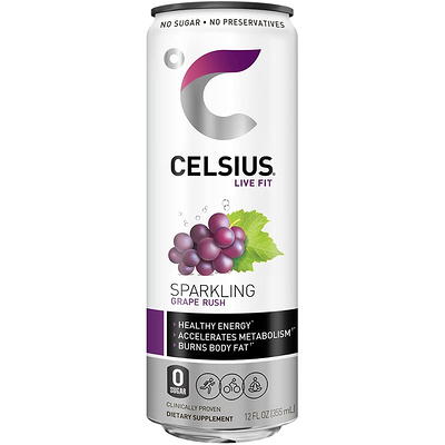 CELSIUS Sparkling Watermelon, Functional Essential Energy Drink 12 Fl Oz  (Pack of 12)