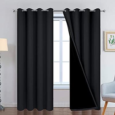 BGment Thermal Insulated 100% Blackout Curtains for Bedroom with