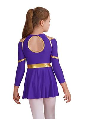 Girls Cheerleading Uniform Shiny Sequin Cheer Leader Dance Dress with  Briefs