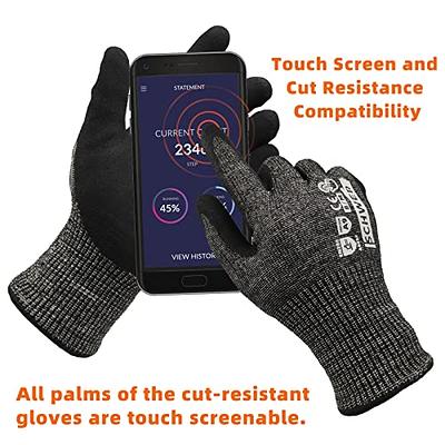 Touchscreen Compatible Cut resistant gloves Protector