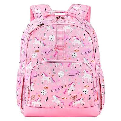 ZLYERT 3PCS Unicorn Backpack for Girls, Sequin Bookbag for