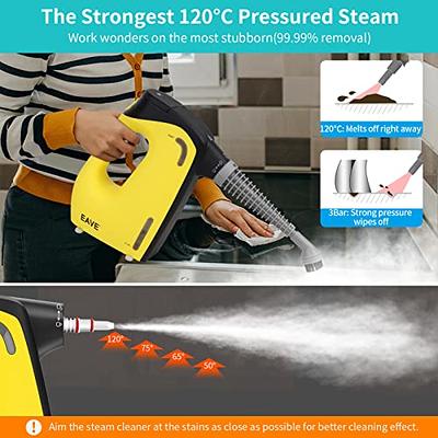SGCB Pro Portable Steam Cleaner Auto Steam Machine MultiPurpose Steam  Cleaner Strap Type Waist Belt 8 Pcs Accessory Set for Auto Home Use  MultiSurface