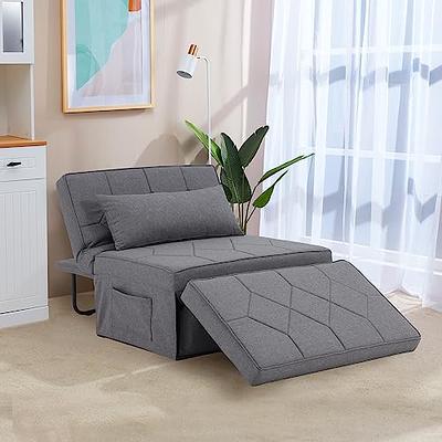 QNLONG Bed-Backrest for Sitting Up in Bed for Adults,Adjustable Floor-Chair  for Reading-with Pillow Patient Care Bed Chair for Sitting Up in Bed