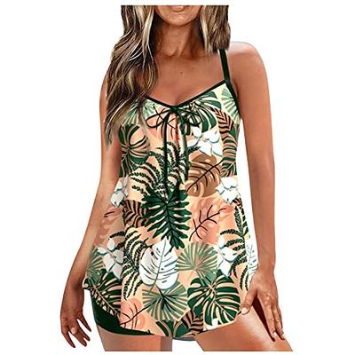 Limeeke Women Bikini Top Halter Twist Front Swimsuit Top Padded V Neck Swim  Bathing Suit Tops Only Green M - Yahoo Shopping