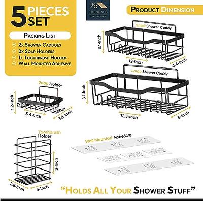 Large Corner Shower Caddy - Antimicrobial Caddy