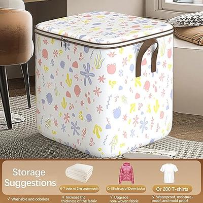 Storage Bags, Portable Non-Woven Zipper Storage Bag Clothes Storage Bins Foldable  Closet Organizer Storage Containers with Durable Carry Handles, Wardrobe  Sorting Storage Box - Yahoo Shopping