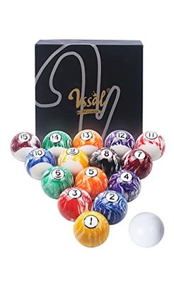 HAN'S DELTA Pool Table Billiard Ball Set - Regulation Size 2-1/4 Full 16  Pool