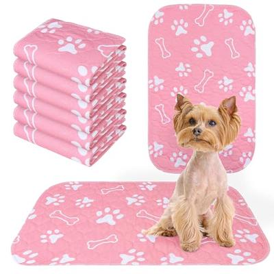 6pack Washable Pee Pads for Dogs 24 x 16 Inch Reusable Puppy Pads, High  Urine Absorption Waterproof Puppy Pad Reusable Potty Pads for Dogs Whelping  Potty Training - Yahoo Shopping