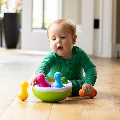 Fat Brain Toys OombeeBall Nesting Sensory Development Toy 