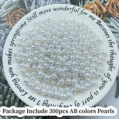  1680PCS 6mm Pearl Beads for Crafts, 24 Colors