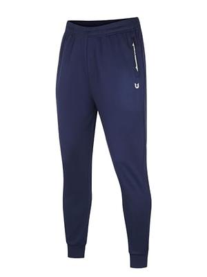 NORTHYARD Men's Joggers Pants with Zipper Pockets Athletic Track Pants  Tapered Lightweight Mesh for Jogging Running Gym Navy-L - Yahoo Shopping