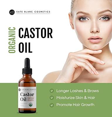 Plant Therapy Castor Oil Starter Set USDA Organic Cold Pressed 100% Pure  Hexane Free, Conditioning & Healing, For Dry Skin, Hair Growth - Skin, Hair