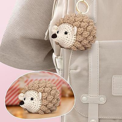 Mewaii Crochet Kit for Beginners with 4 Mushroom Plush, Complete DIY  Crochet Kit Animals with Pre-Started Tape Yarn Step-by-Step Video Tutorials  for