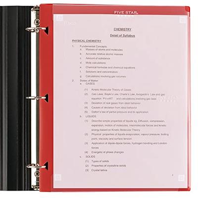 Five Star Flex Hybrid NoteBinder, 1 Inch Binder, Cobalt Blue