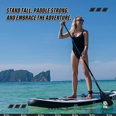  Aqua Plus 6inches Thick Inflatable SUP for All Skill Levels  Stand Up Paddle Board,Paddle,Double Action Pump,ISUP Travel Backpack,  Leash,Shoulder Strap,Youth,Adult Inflatable Paddle Board : Sports & Outdoors