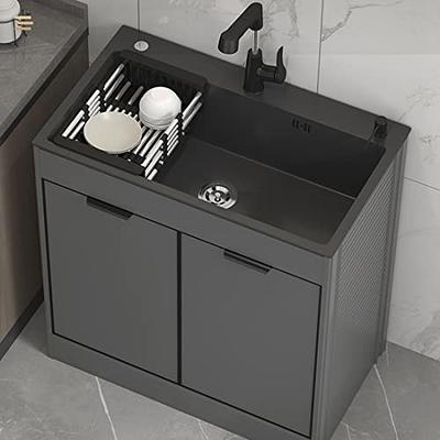 Laundry Sink Cabinet With Pull Out