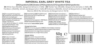 Imperial Earl Grey White Tea, 1.76 Oz