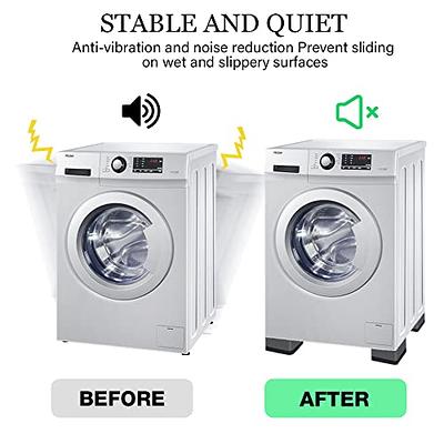 4X Shock & Noise Cancelling Washing Machine Support Anti-slip Anti  Vibration Pad