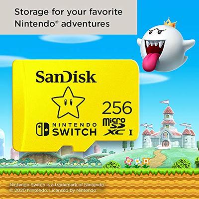  SanDisk 128GB microSDXC-Card, Licensed for Nintendo-Switch -  SDSQXAO-128G-GNCZN : Video Games