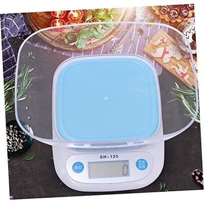 22lb Kitchen Scale with Stainless Steel Storage Container & Lid