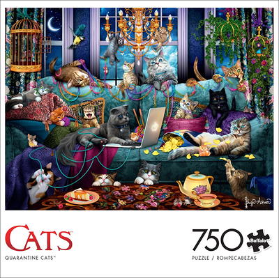 Steve Read Closet Cats 750 Piece Jigsaw Puzzle