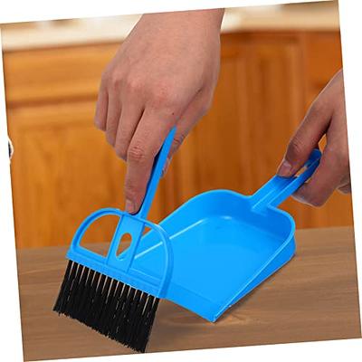 cobee Small Broom and Dustpan Cleaning Set, Mini Whisk Dustpan and Brush  with Handle Portable Table Top Dust Pan Dining Table Crumb Sweeper Cleaning  Tools with Soft Bristles for Housekeeping(Green) - Yahoo