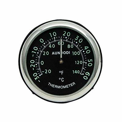 Mini Quartz Analog Car Dashboard Time Air Vent Stick-On Clock Watch