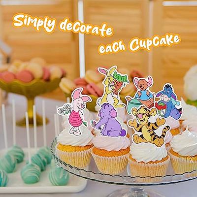 MEMOVAN Winnie Cupcake Toppers 48pcs Classic the Pooh Cupcake Picks Winnie  Cake Topper Cupcake Decorations for Classic the Pooh Birthday Winnie Baby  Shower Party - Yahoo Shopping