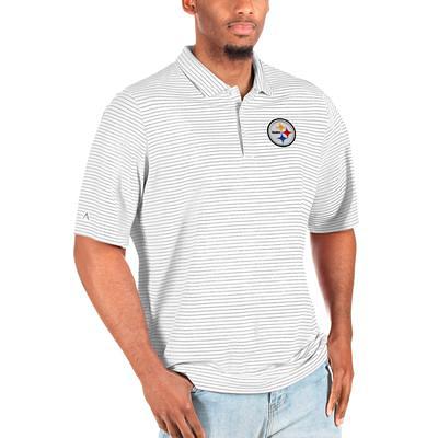 Antigua Men's Chicago Cubs White Big & Tall Esteem Polo