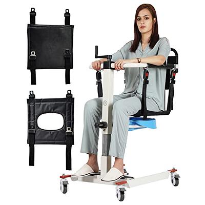 Vive Multi-Loop Leg Lifter Strap (41 Inches) - Rigid for Getting in and Out  of Bed, Couch, Car and Wheelchair - Hip and Knee Surgery Recovery Kit with