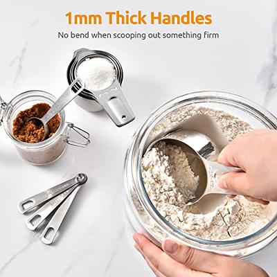 Measuring Cups, U-Taste Magnetic Measuring Cups and Spoons Set of