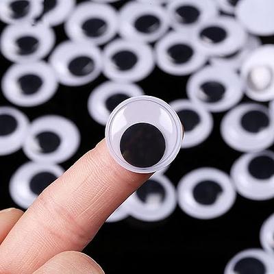 ccHuDE 600 Pcs Small Wiggle Eyes Plastic Googly Eyes Round Moving