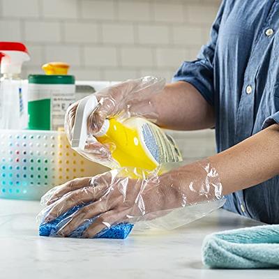 Gorilla Supply Poly Disposable Kitchen PE LDPE Gloves for Kitchen Food  Handling Prep Powder Free Rubber Latex Free BPA Free, Large, 1000 Count