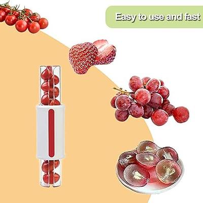 2 PCS Grape Cutter Grape Slicer, Grape Cherry Tomato Strawberry