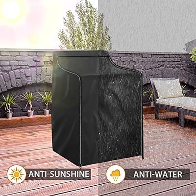 Washing Machine Cover Top-Loading Washer Cover Dryer Cover Waterproof  Sunscreen Dustproof Portable Full-Automatic Washing Machine Cover  Protective