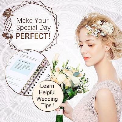 JUBTIC Wedding Planner Book and Organizer for the Bride