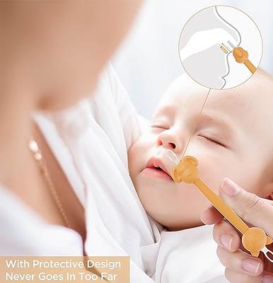 Booger Picker for Infants, Baby Nasal Booger and Earwax Remover for  Newborns and Toddlers, Safe & Easy to Use, Infant Booger Picker for Sticky  & Dried