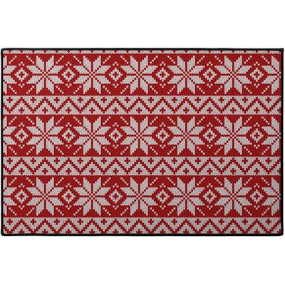 Winter Snow Door Mat by Shutterfly