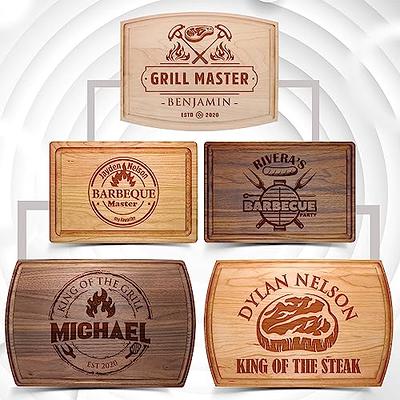 Straga Personalized Cutting Boards | Handmade Wood Engraved Charcuterie |  Custom Birthday, Cooking School Graduation Gift for Kitchen or Chef (Chef's