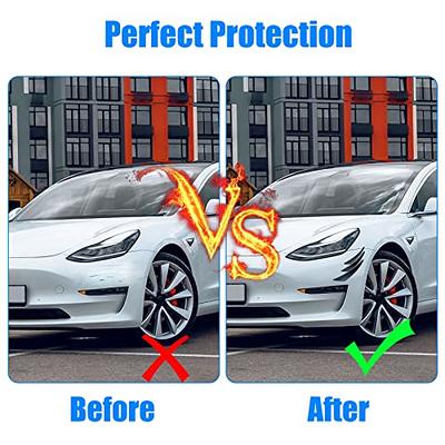 6 stücke Carbon Fiber Car Styling Zubehör Frontschürze Lip Fin Splitter  Spoiler Canard Aufkleber Fit für